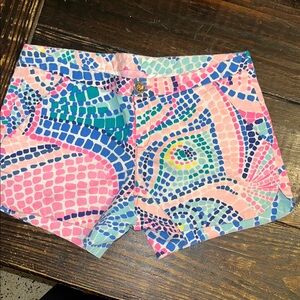 Lilly Pulitzer Pink and Blue Shorts